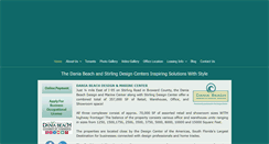 Desktop Screenshot of daniabeachdesigncenter.com